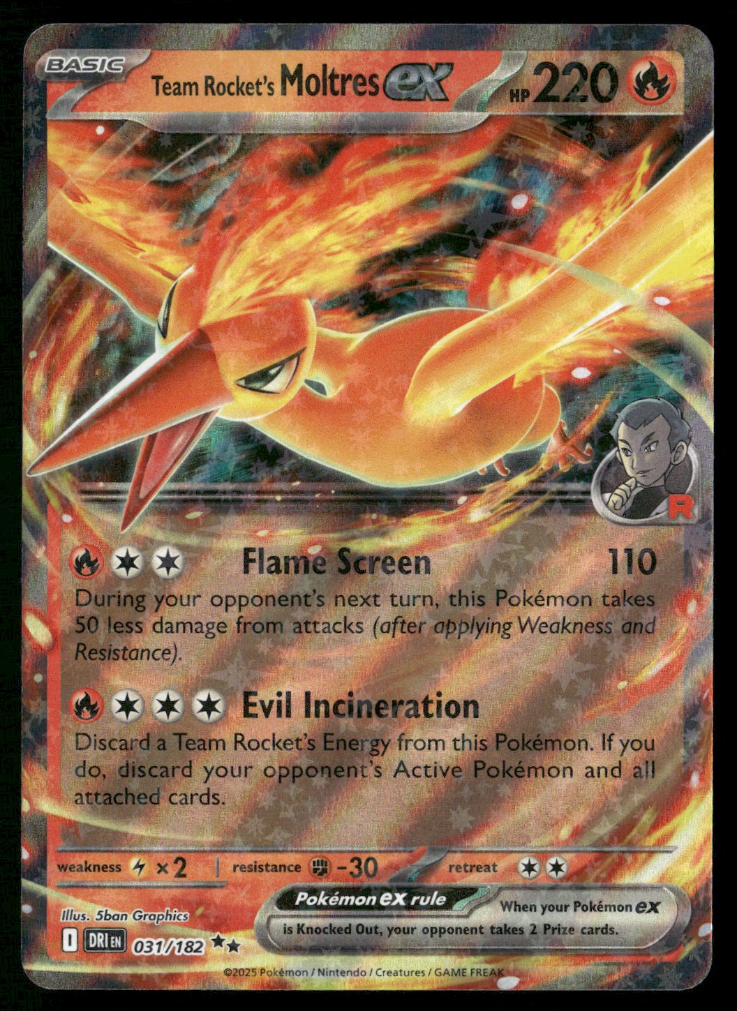 Team Rocket's Moltres ex