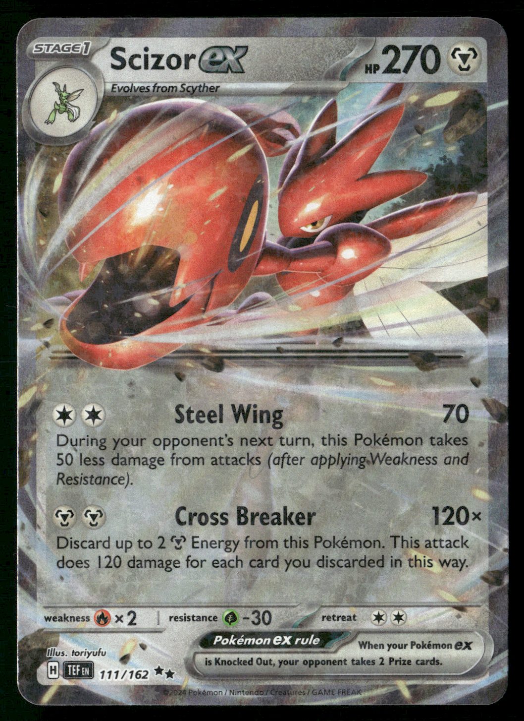 Scizor ex - 111/162
