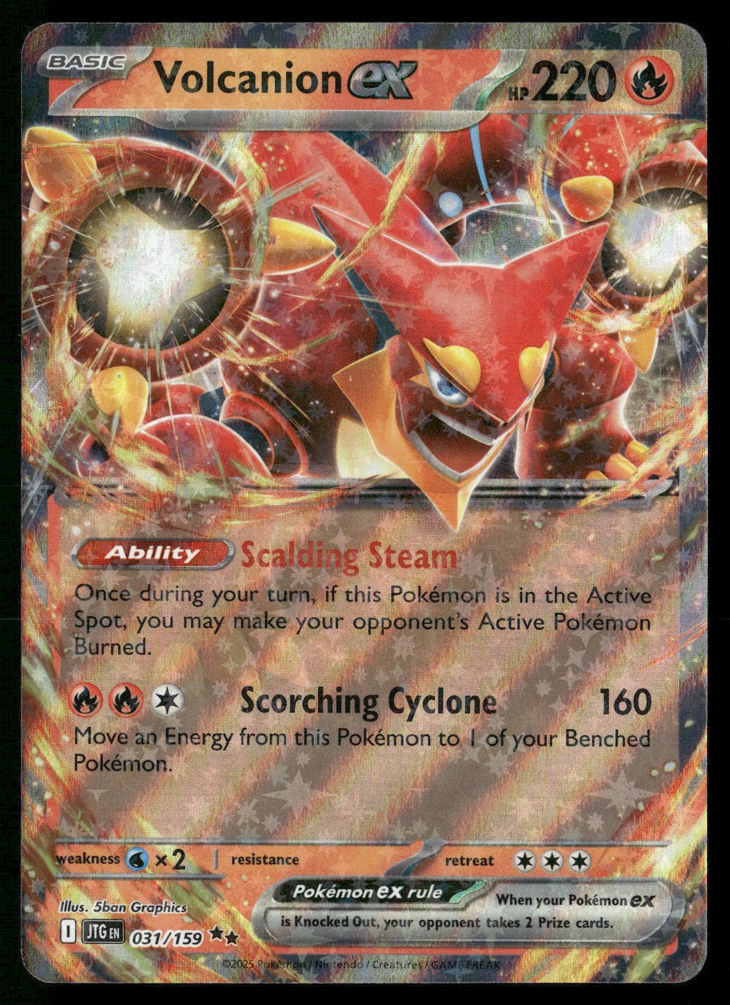 Volcanion ex - 031/159