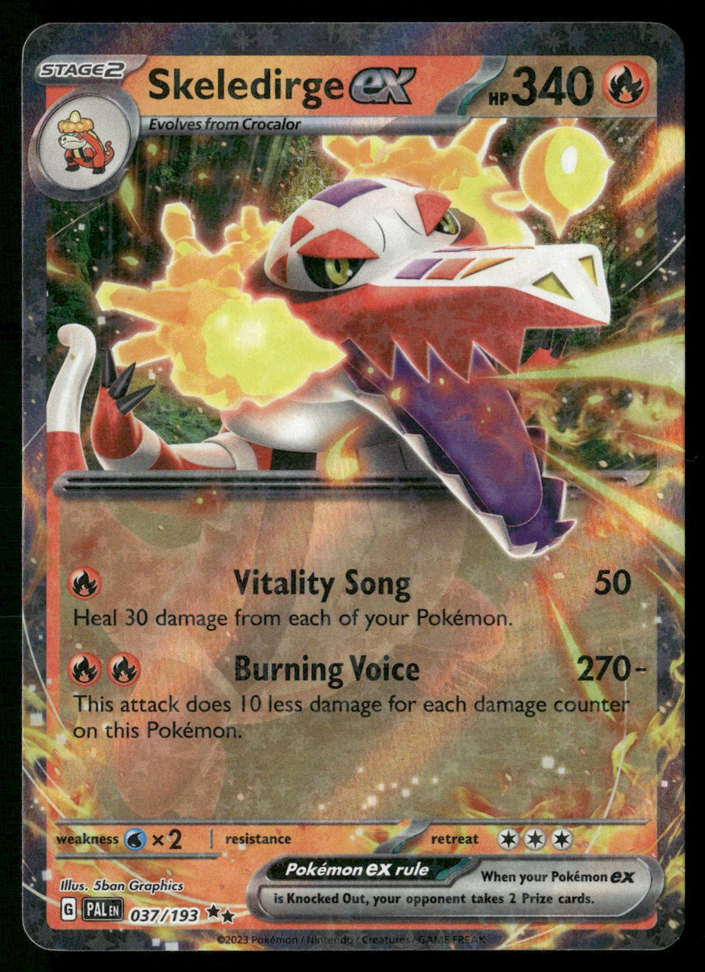 Skeledirge ex - 037/193