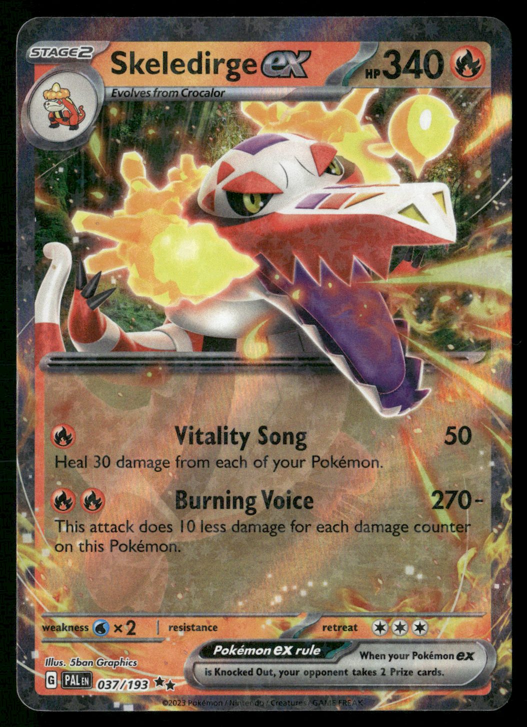 Skeledirge ex - 037/193