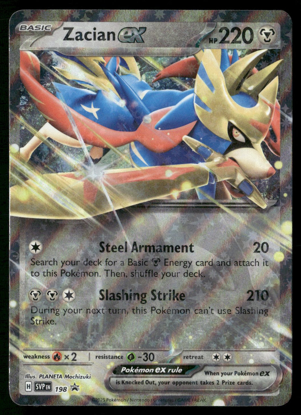 Zacian ex - 198