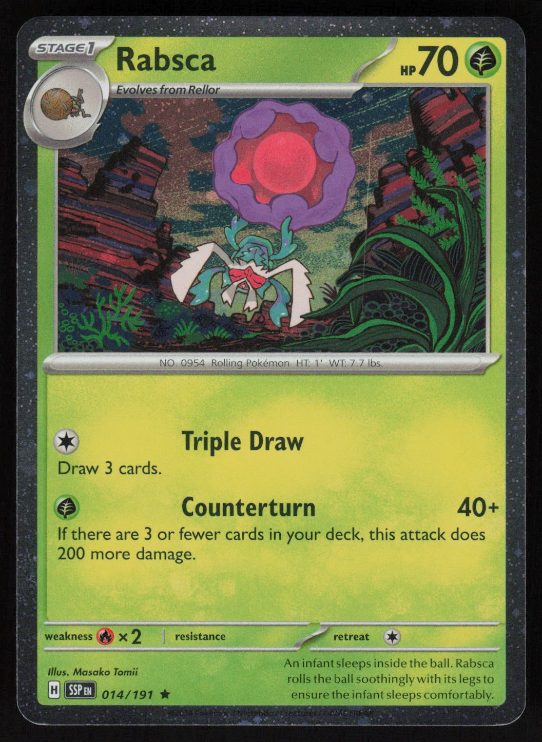 Rabsca - 014/191 (Cosmos Holo)