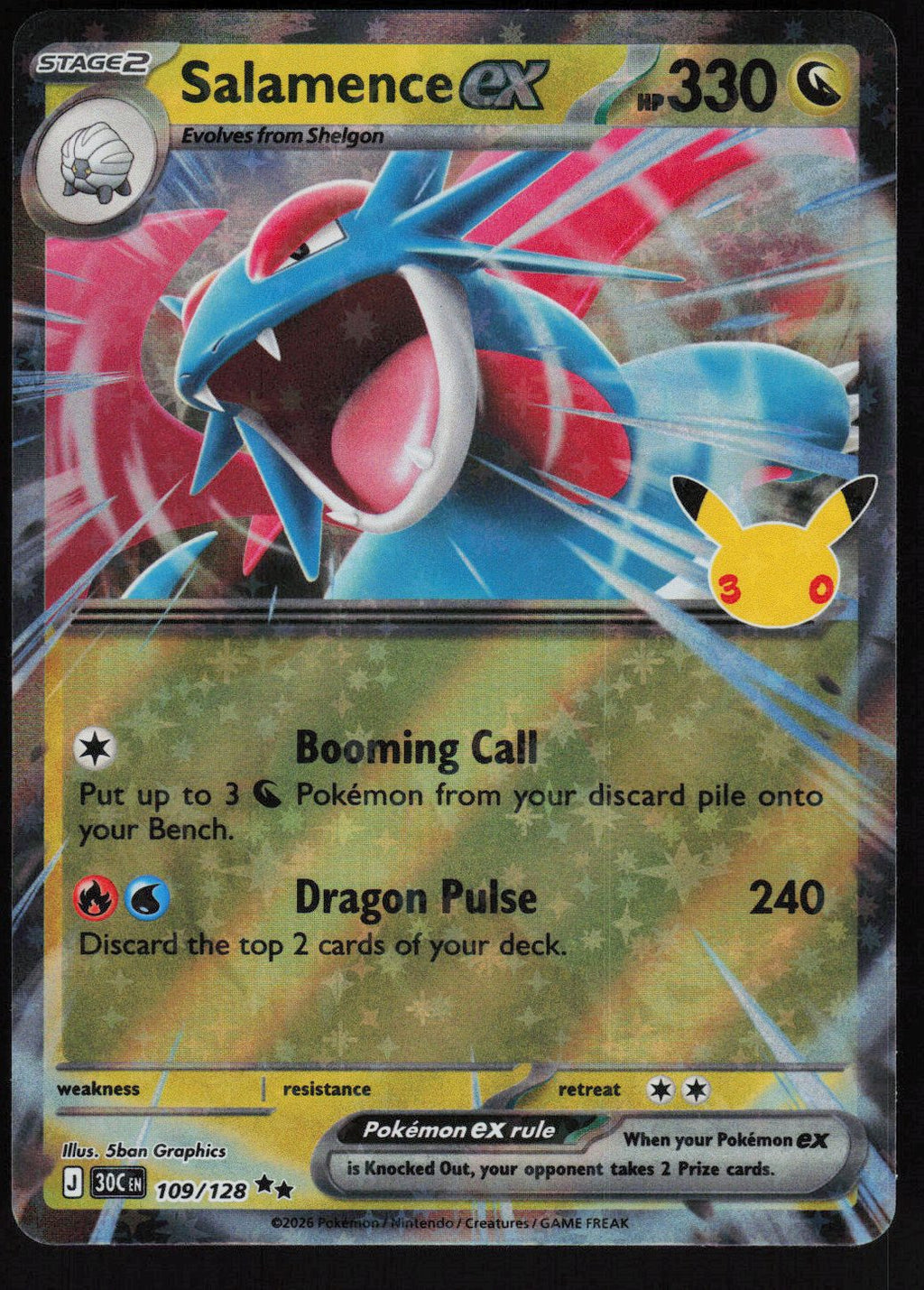 Salamence ex - 109/128