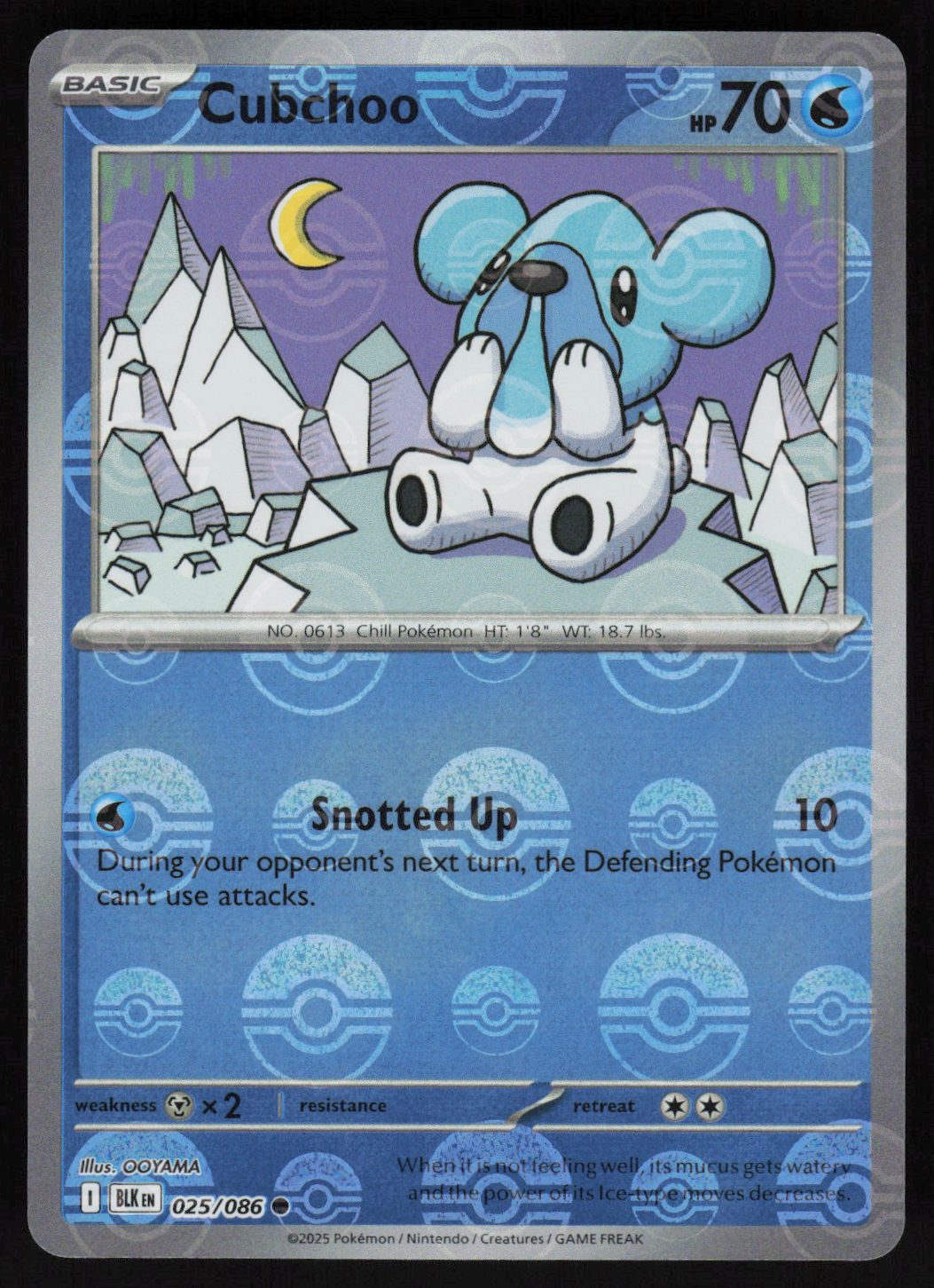 Cubchoo (Poke Ball Pattern)