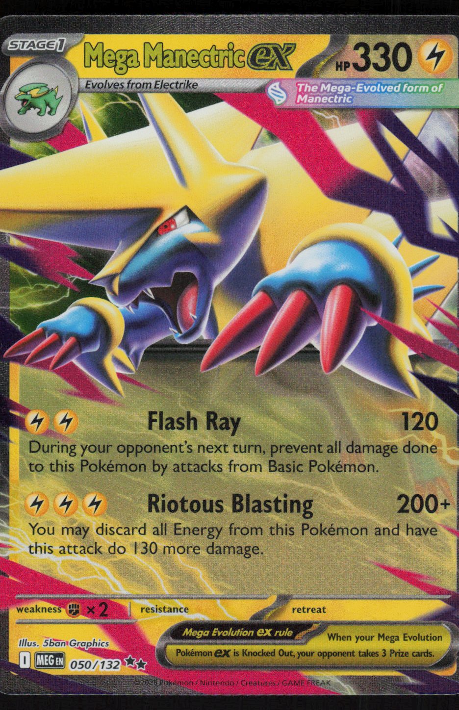 Mega Manectric ex - 050/132