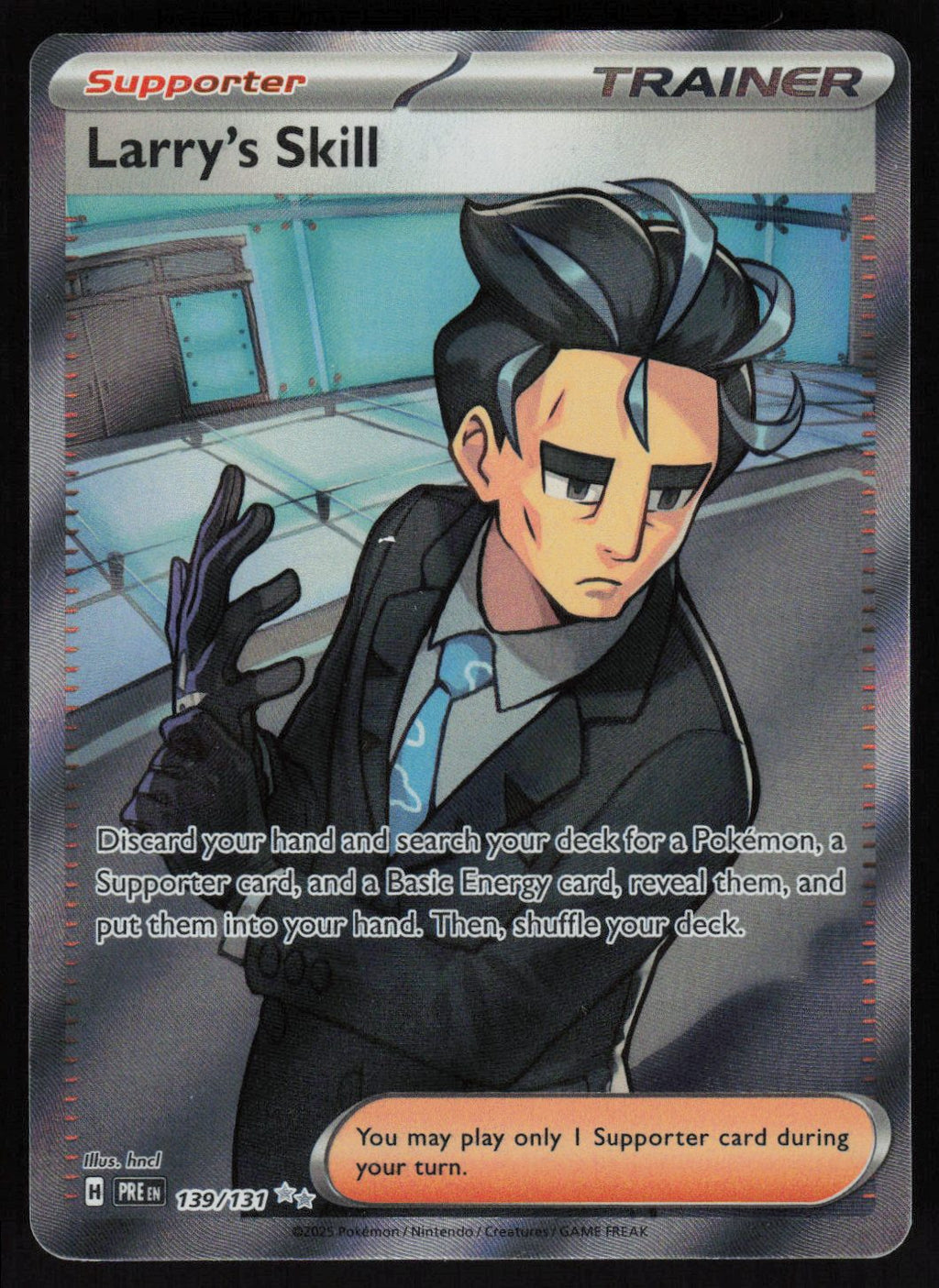 Larry's Skill - 139/131 Ultra Rare SV: Prismatic Evolutions 139/131