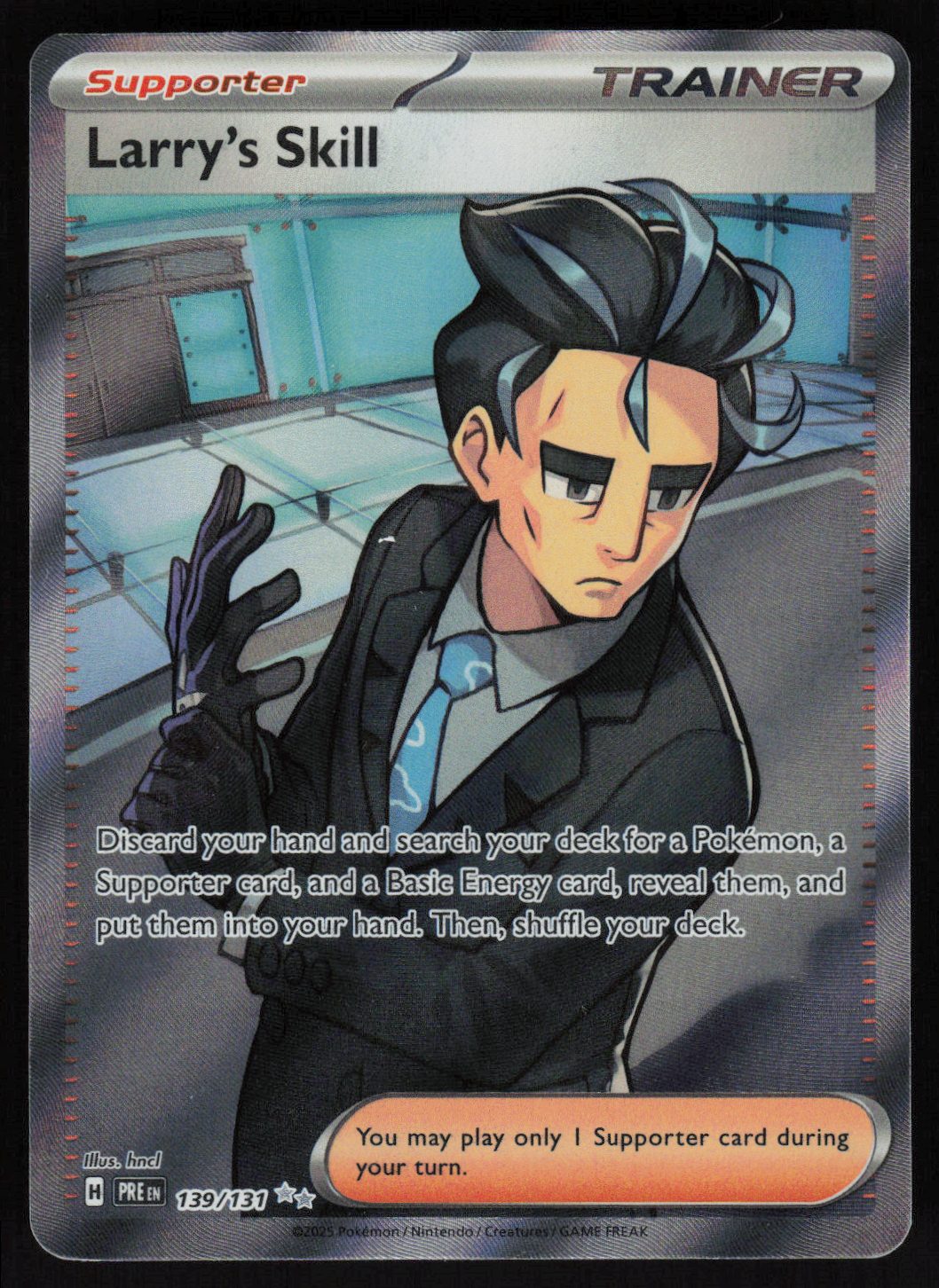 Larry's Skill - 139/131 Ultra Rare SV: Prismatic Evolutions 139/131