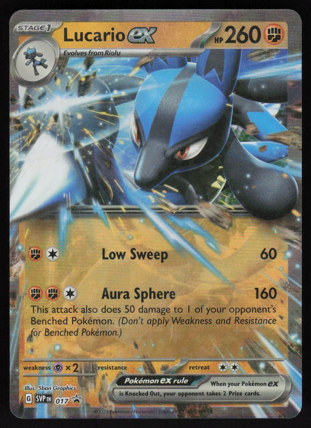 Lucario ex - 017