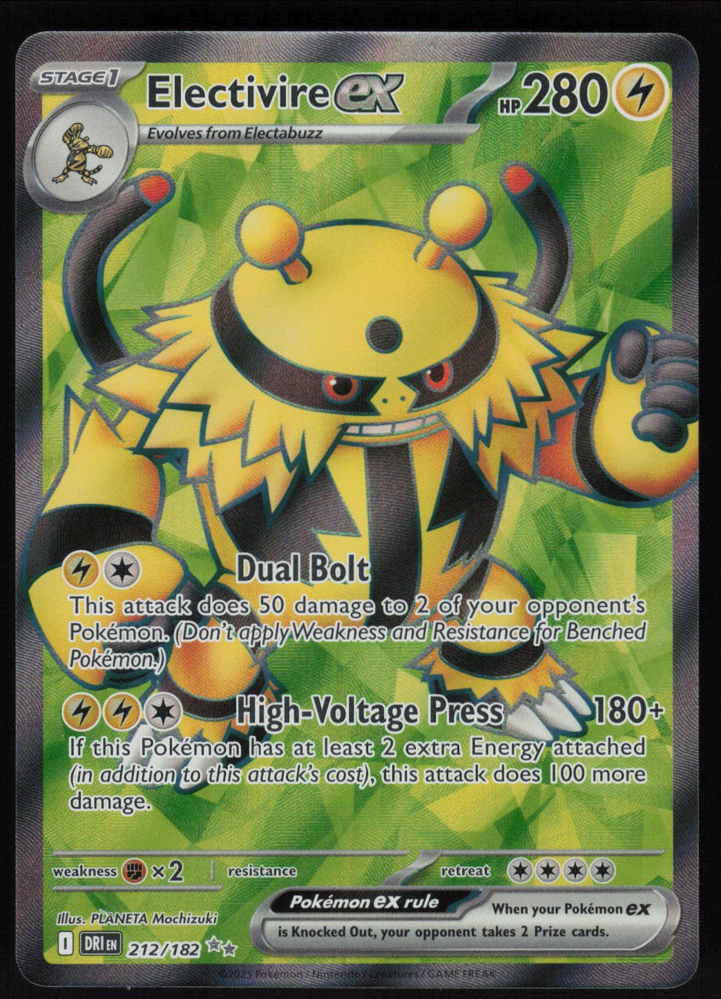 Electivire ex - 212/182