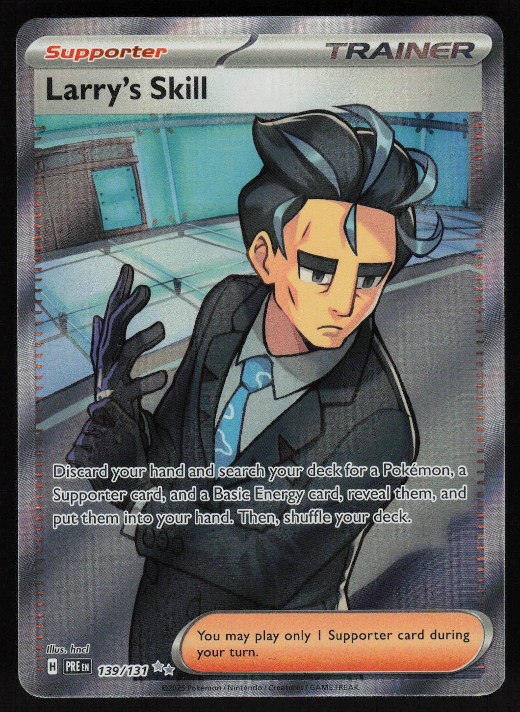 Larry's Skill - 139/131 Ultra Rare SV: Prismatic Evolutions 139/131