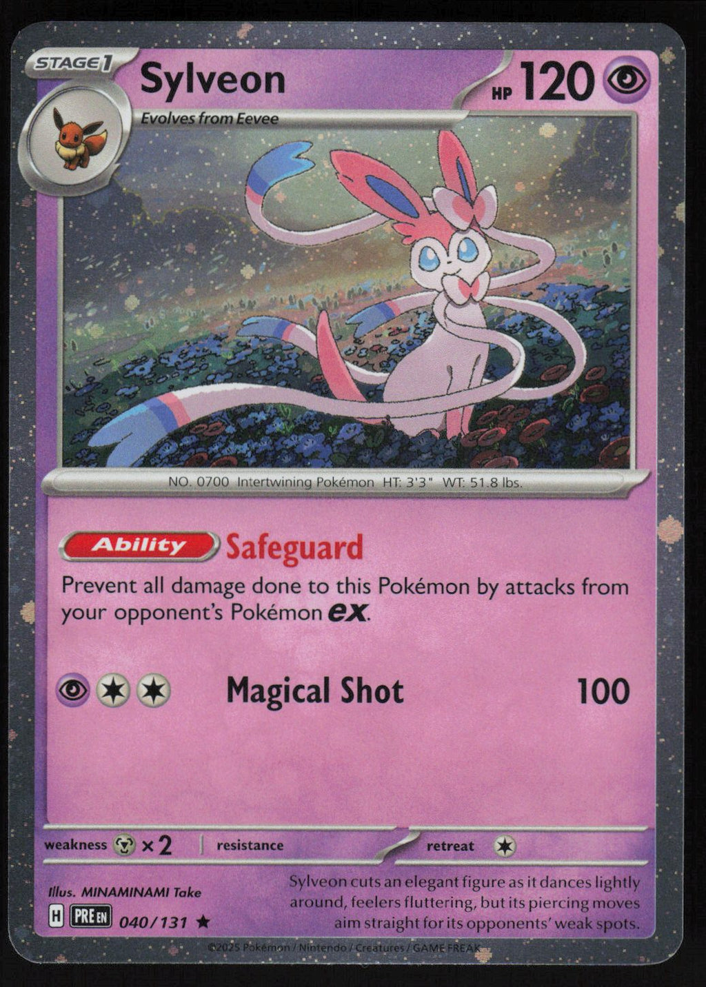 Sylveon - 040/131 (Cosmos Holo)