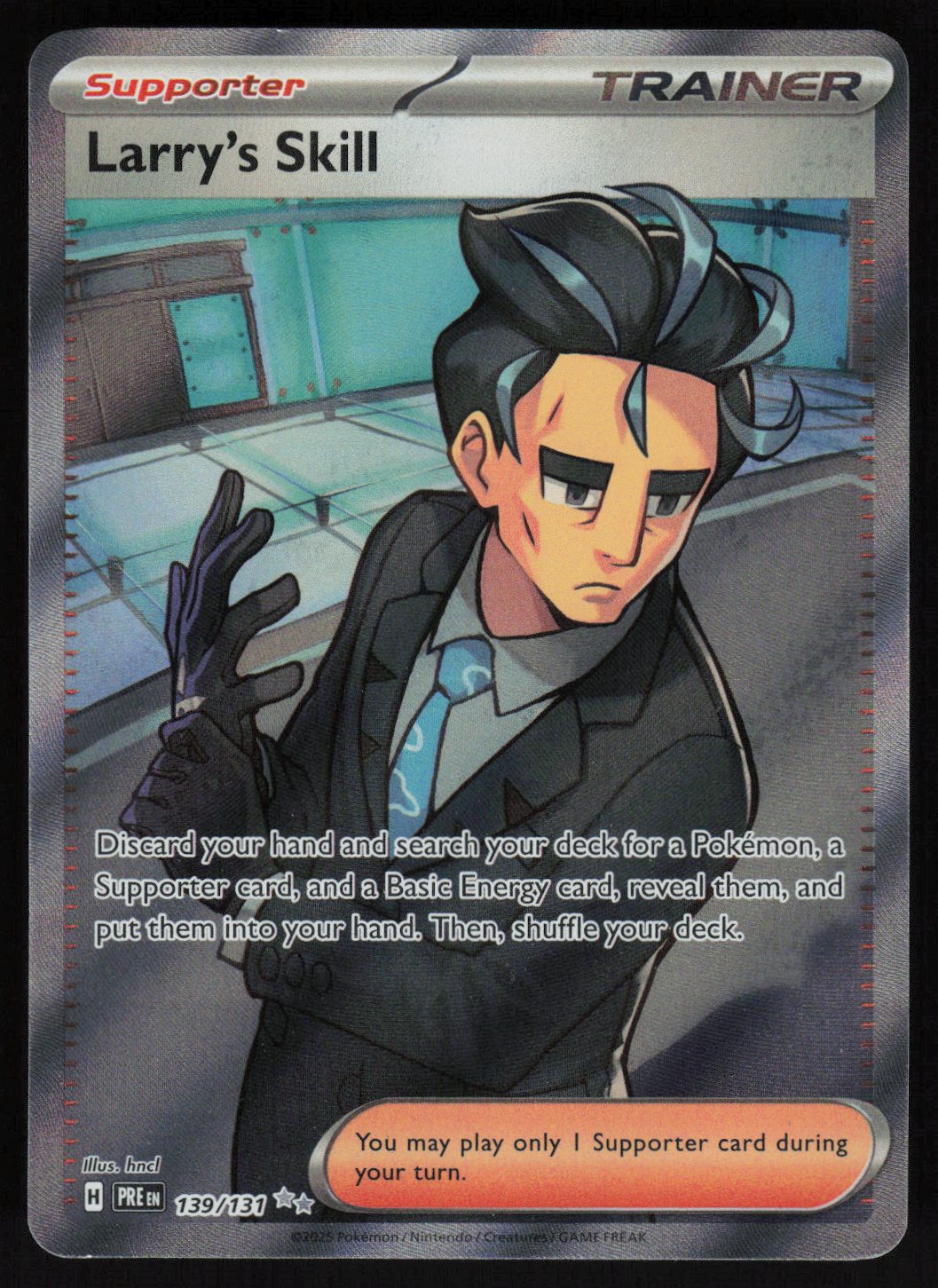 Larry's Skill - 139/131 Ultra Rare SV: Prismatic Evolutions 139/131