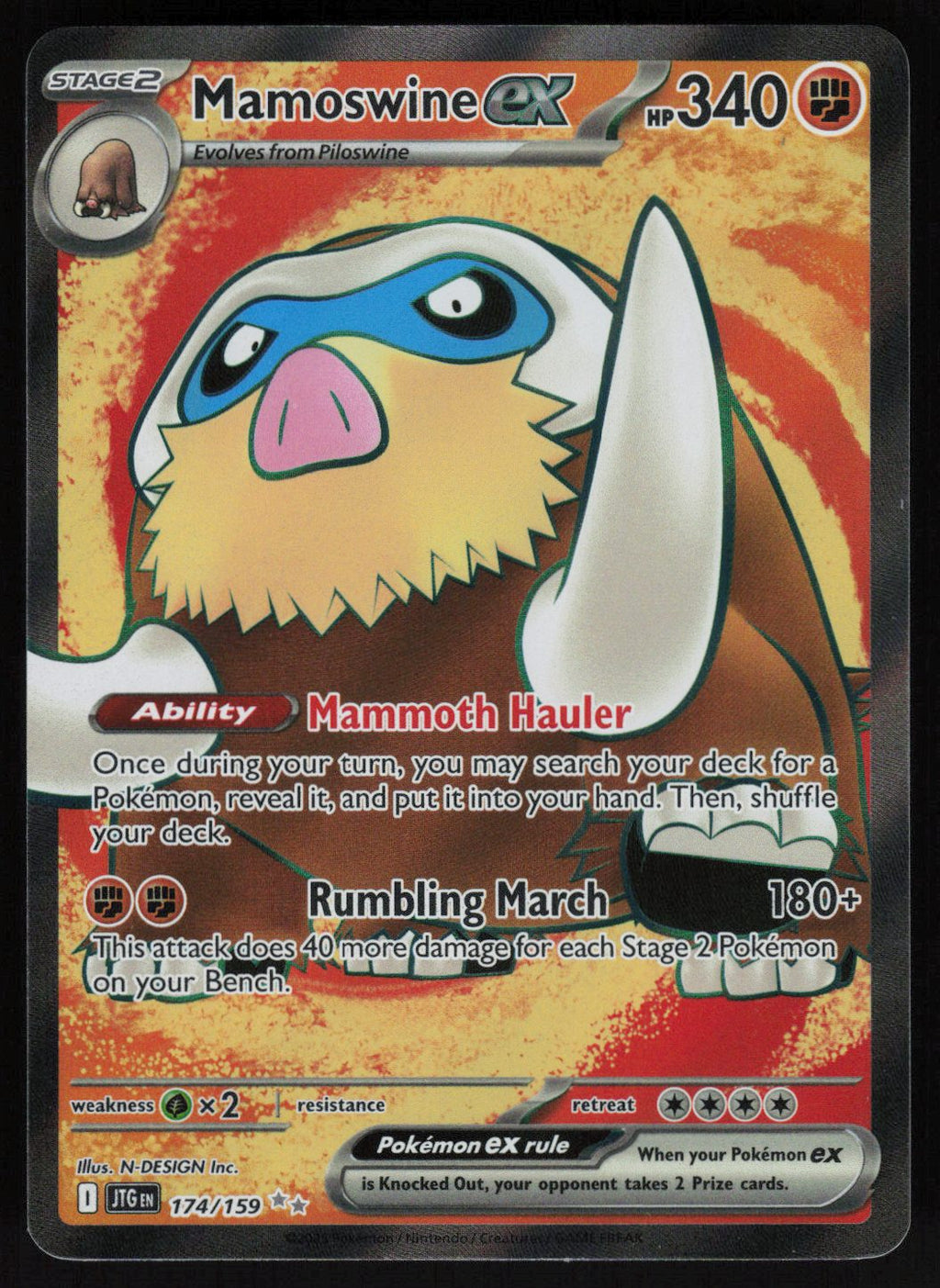 Mamoswine ex - 174/159