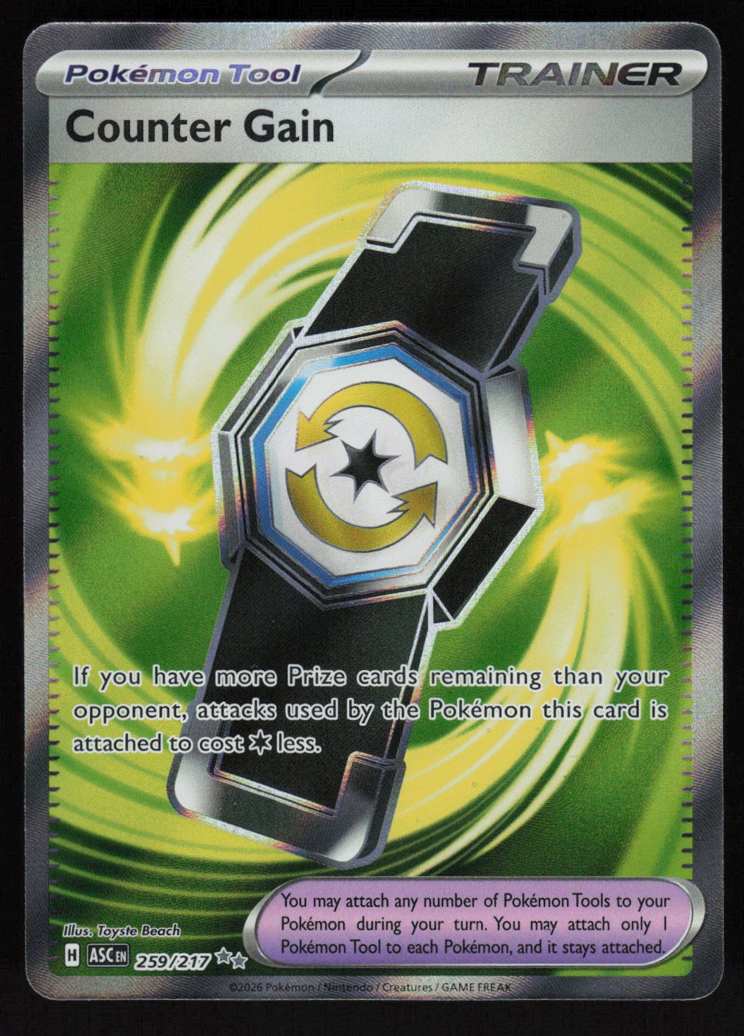 Counter Gain - 259/217