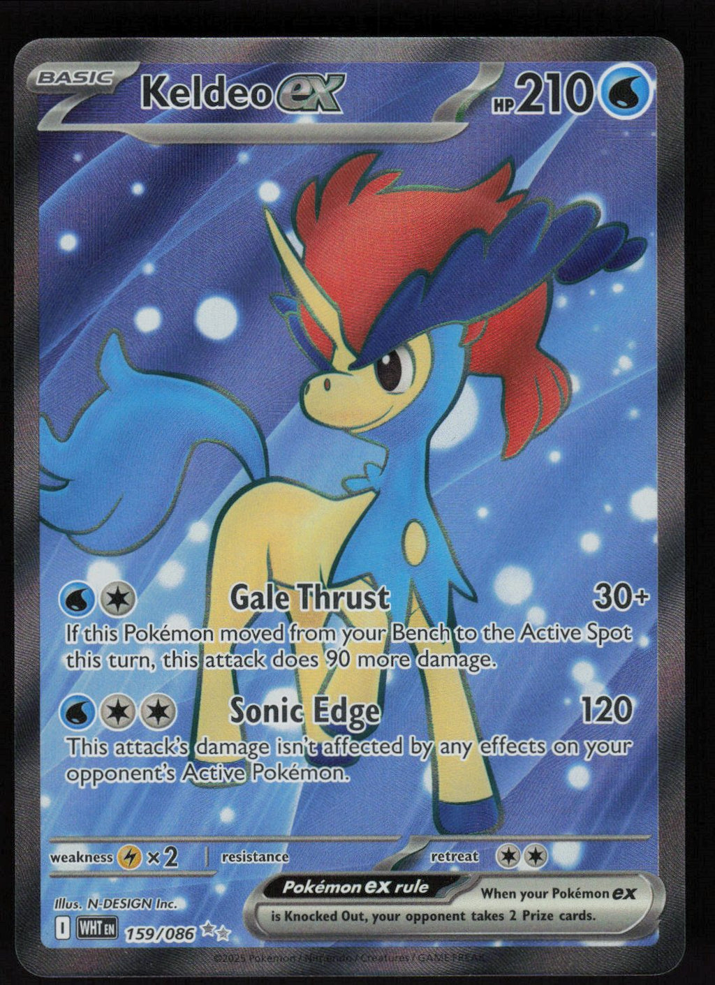 Keldeo ex - 159/086