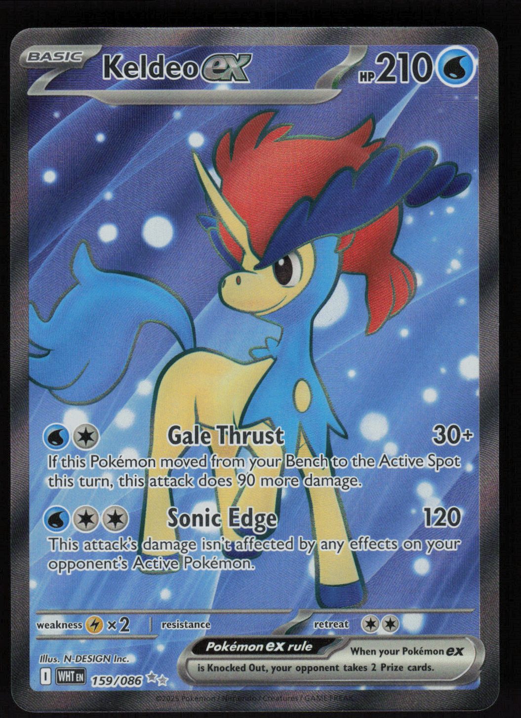 Keldeo ex - 159/086