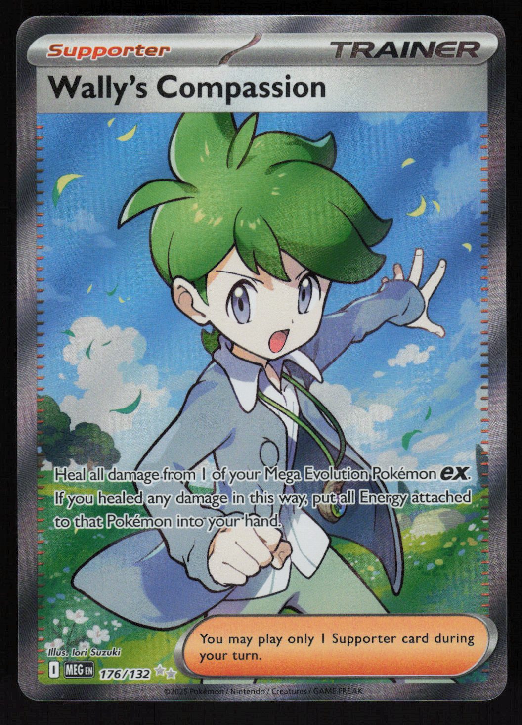 Wally's Compassion - 176/132 Ultra Rare ME01: Mega Evolution 176/132