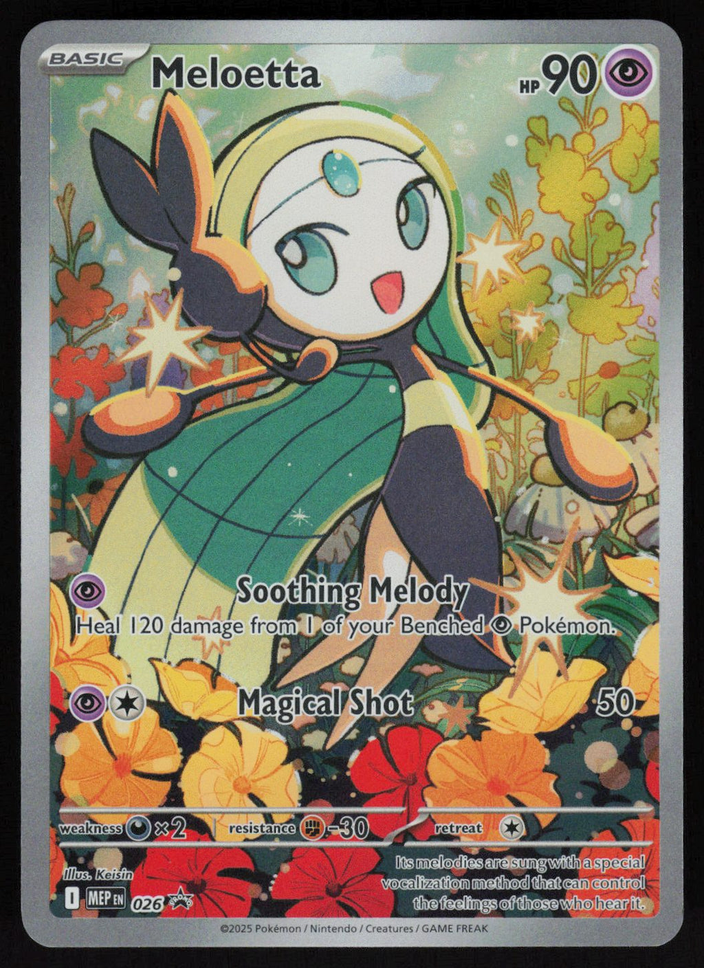 Meloetta - 026 Illustration Rare ME: Mega Evolution Promo 026