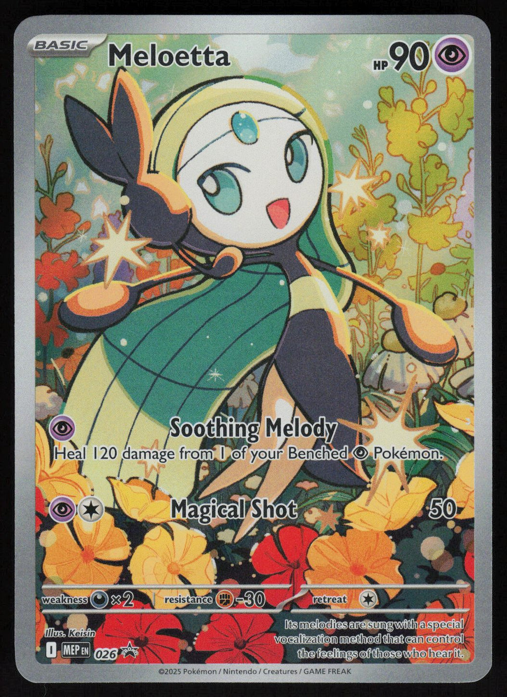Meloetta - 026 Illustration Rare ME: Mega Evolution Promo 026