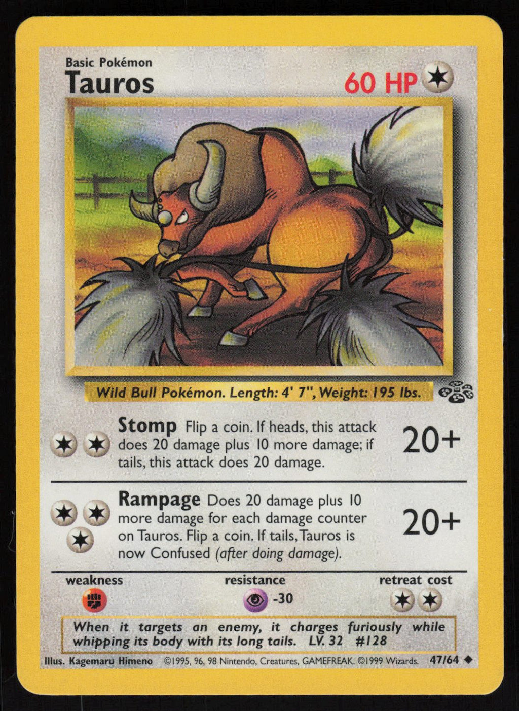 Tauros Uncommon Jungle 47/64