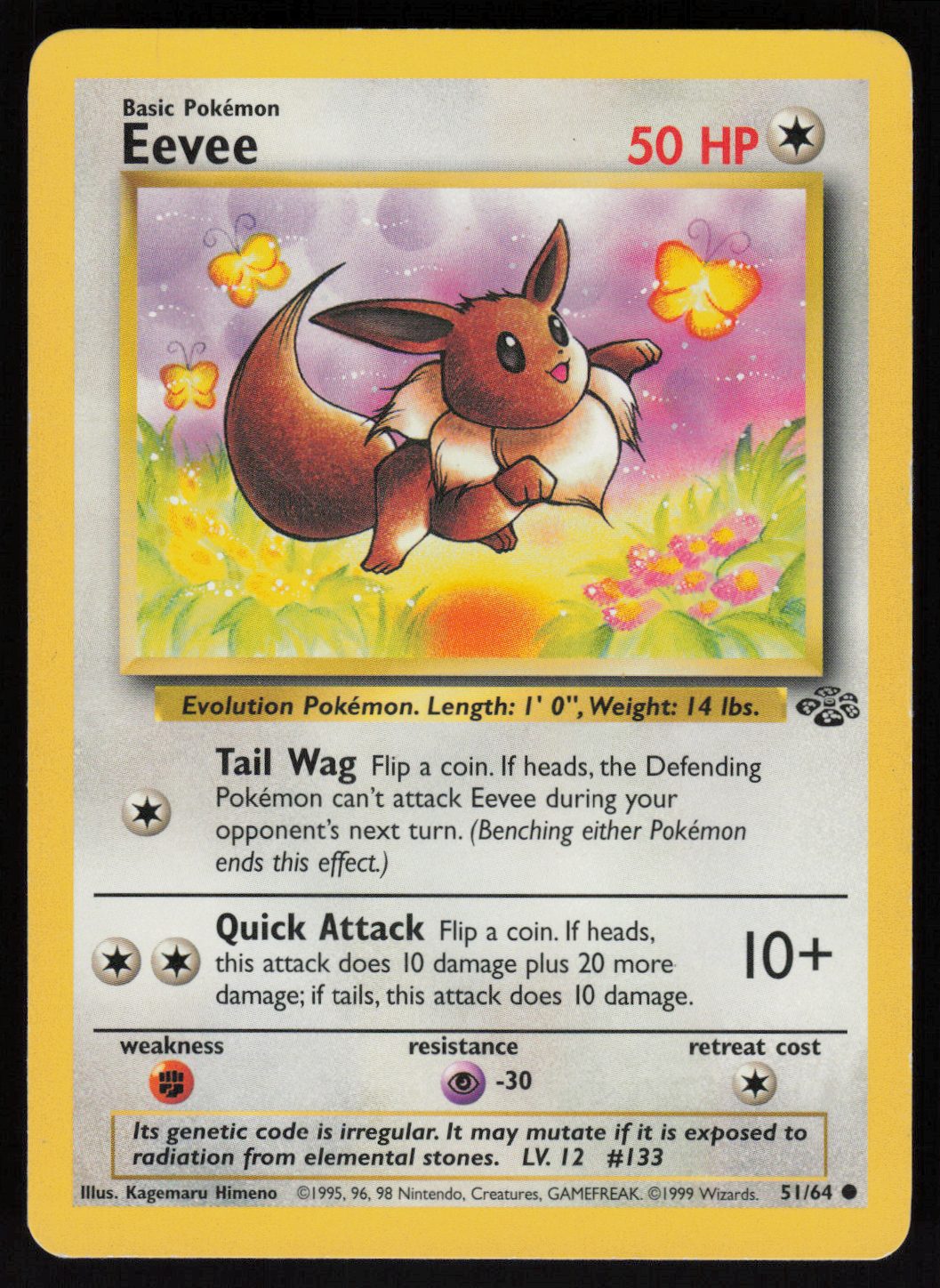 Eevee Common Jungle 51/64