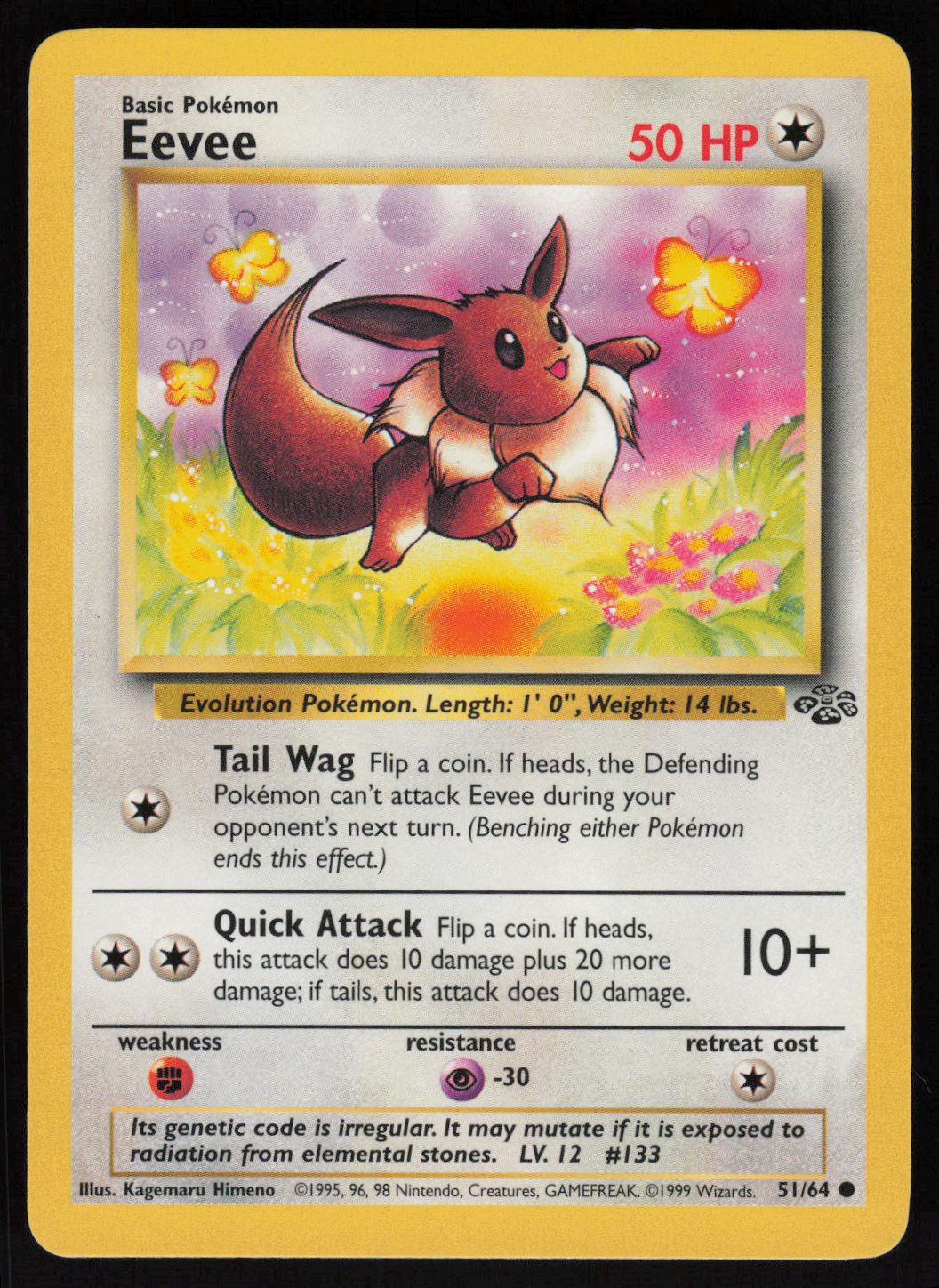 Eevee Common Jungle 51/64