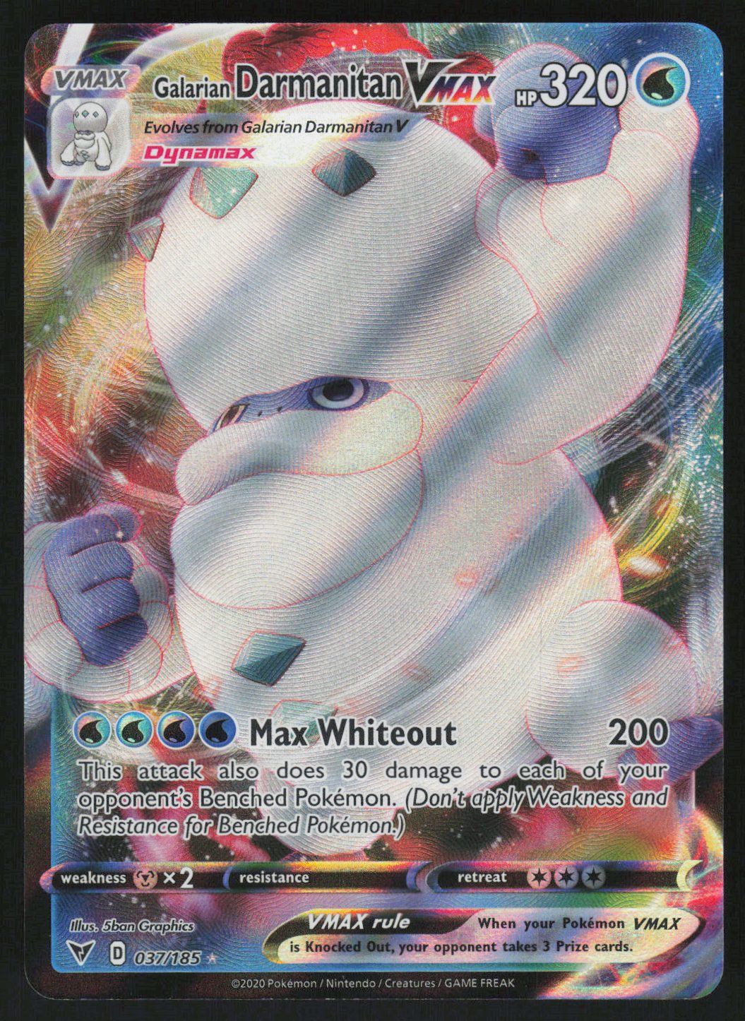 Galarian Darmanitan VMAX