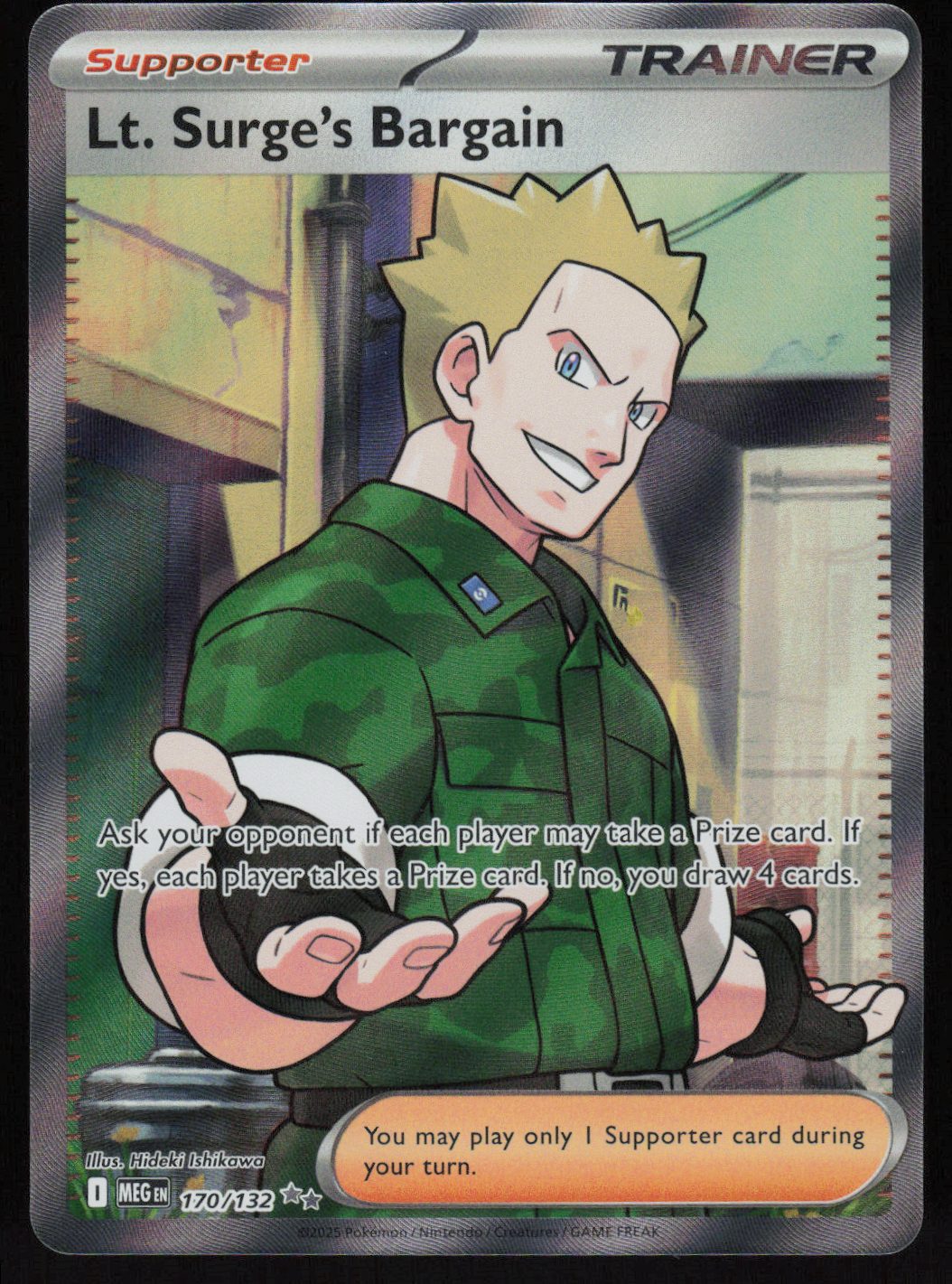Lt. Surge's Bargain - 170/132