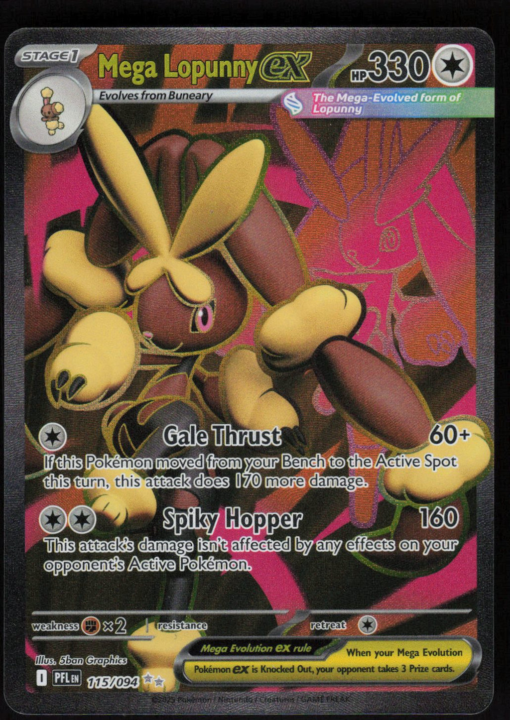 Mega Lopunny ex - 115/094