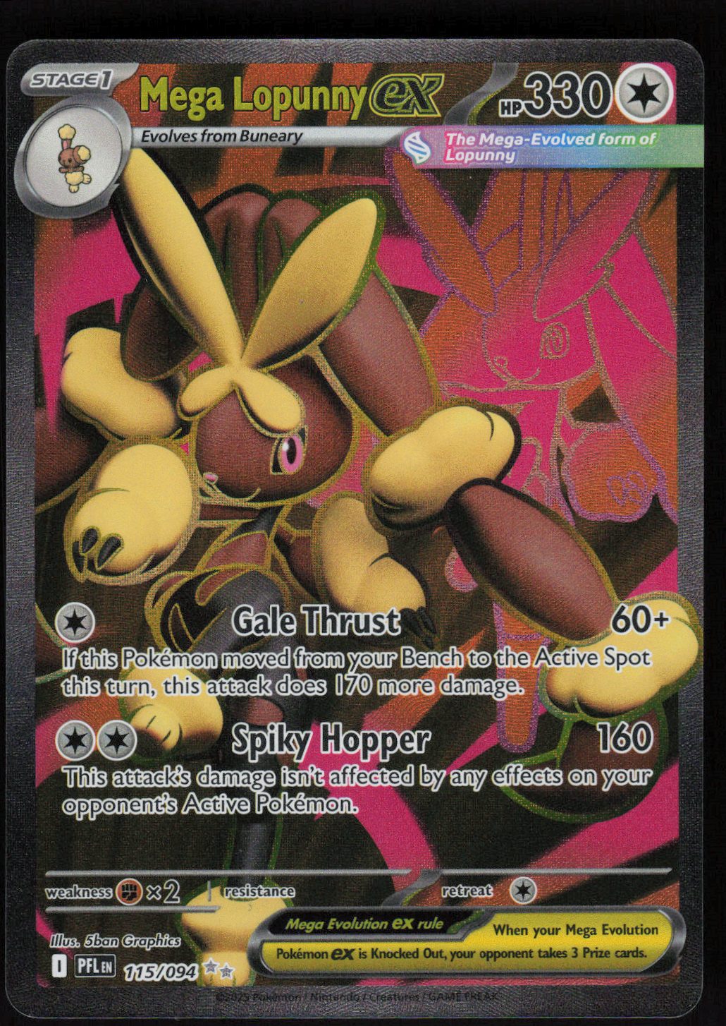 Mega Lopunny ex - 115/094
