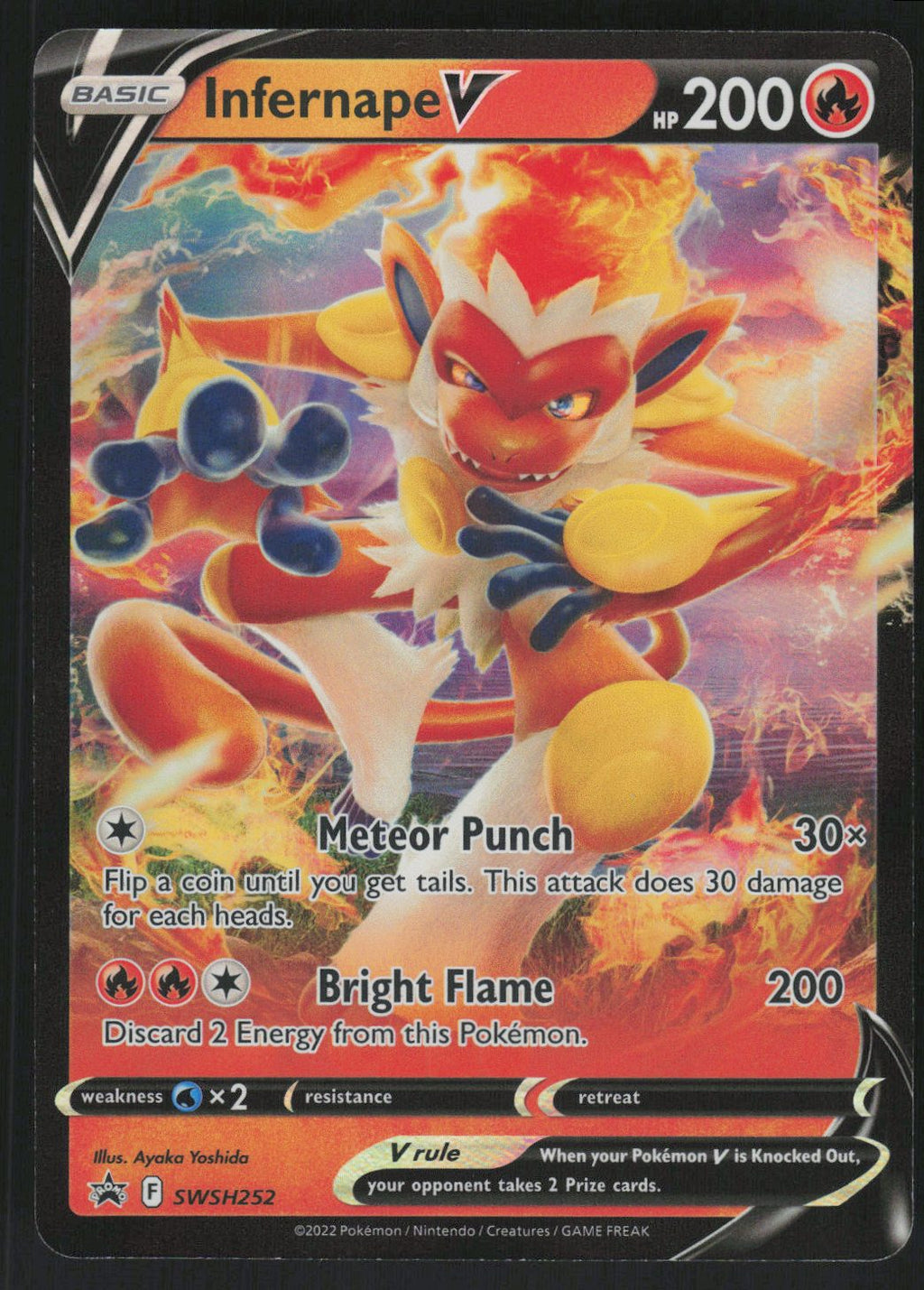 Infernape V - SWSH252