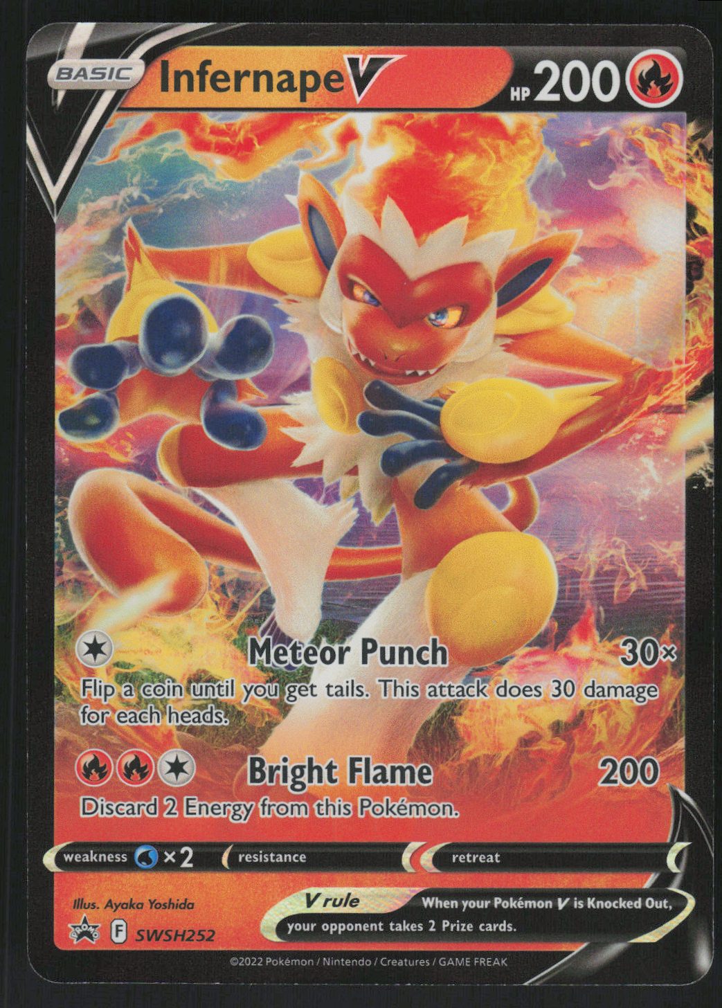 Infernape V - SWSH252