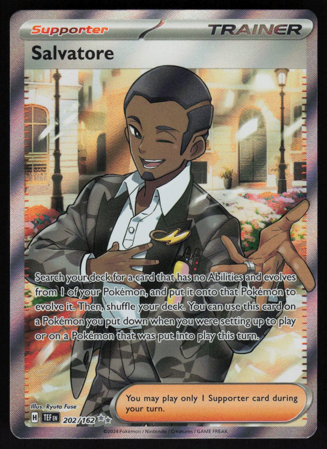 Salvatore - 202/162 Ultra Rare SV05: Temporal Forces 202/162
