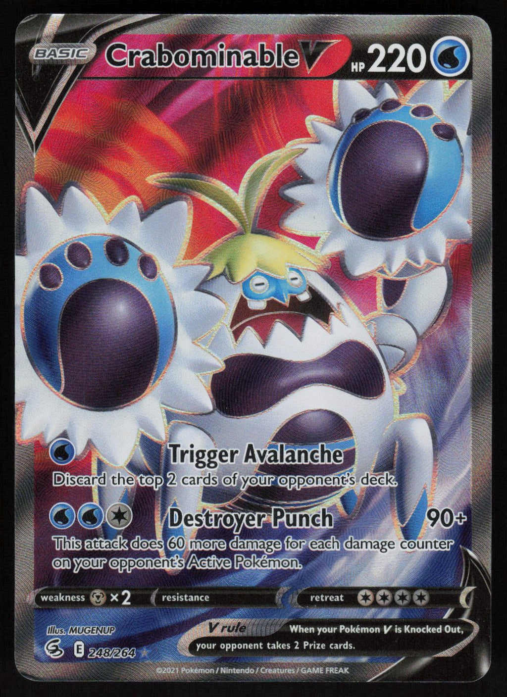 Crabominable V (Full Art)
