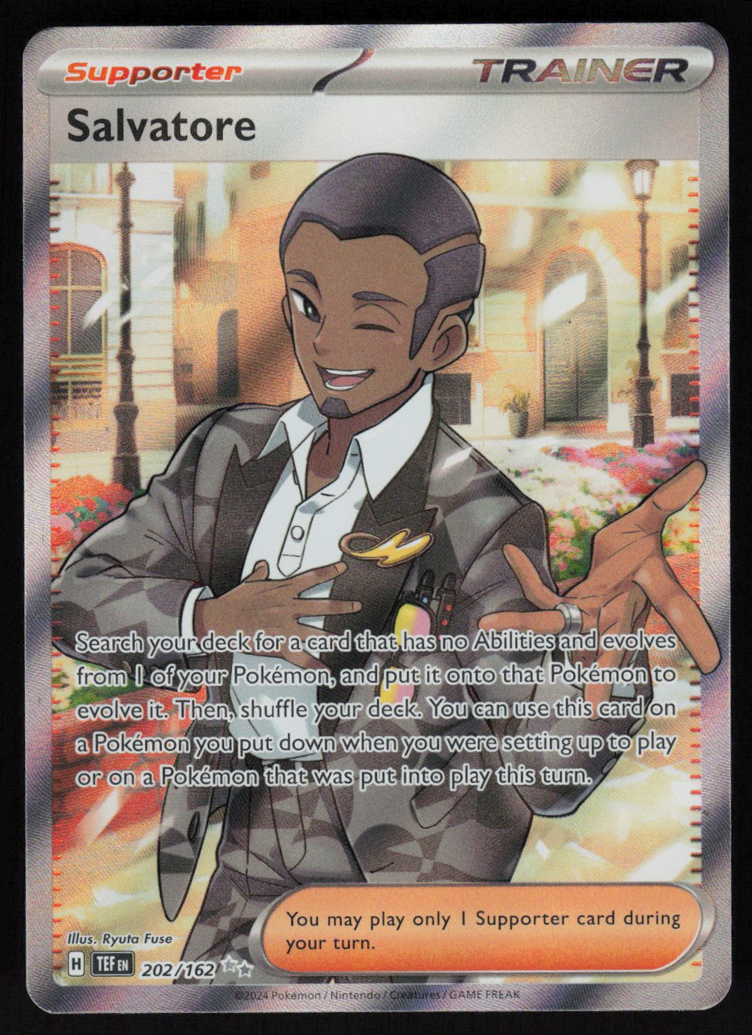 Salvatore - 202/162 Ultra Rare SV05: Temporal Forces 202/162
